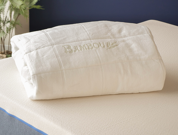 Protège Matelas en Rayonne de Bambou Imperméable