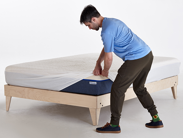 Protège Matelas Imperméable Bleu.eco - Coton 100% naturel