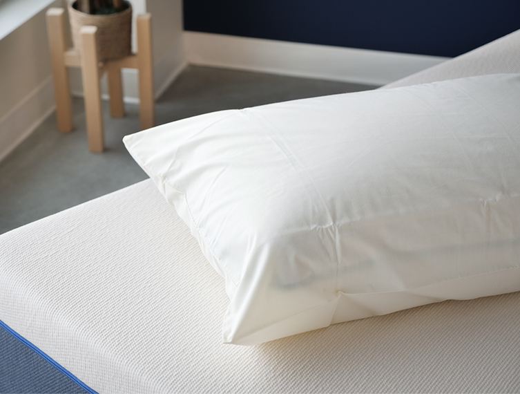 Taie d'Oreiller Bleu.eco - Coton 100% naturel