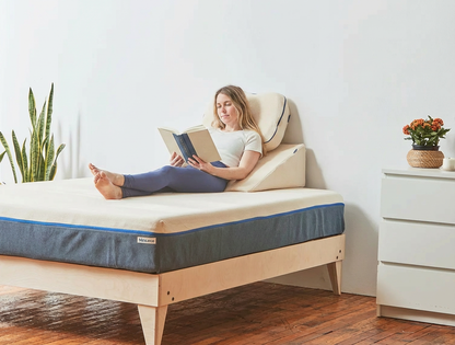 Sommier-Lit Bleu.eco - Merisier Écologique et Durable