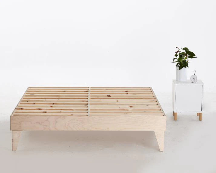 Sommier-Lit Bleu.eco - Merisier Écologique et Durable