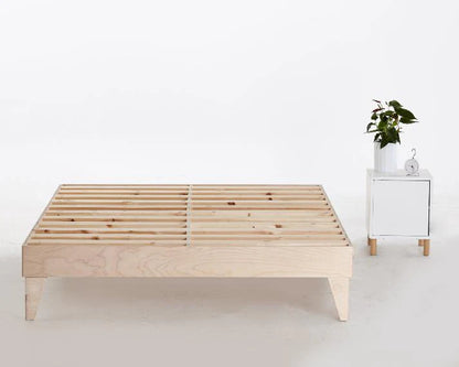 Sommier-Lit Bleu.eco - Merisier Écologique et Durable